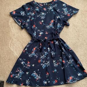 Banana Republic TIE-WAIST FIT-AND-FLARE DRESS 18